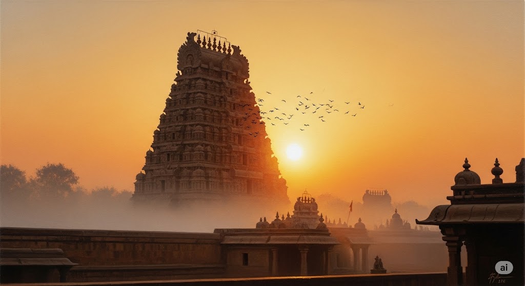 hindu temple tower