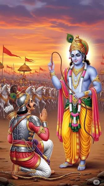 Arjuna Sri Krishna