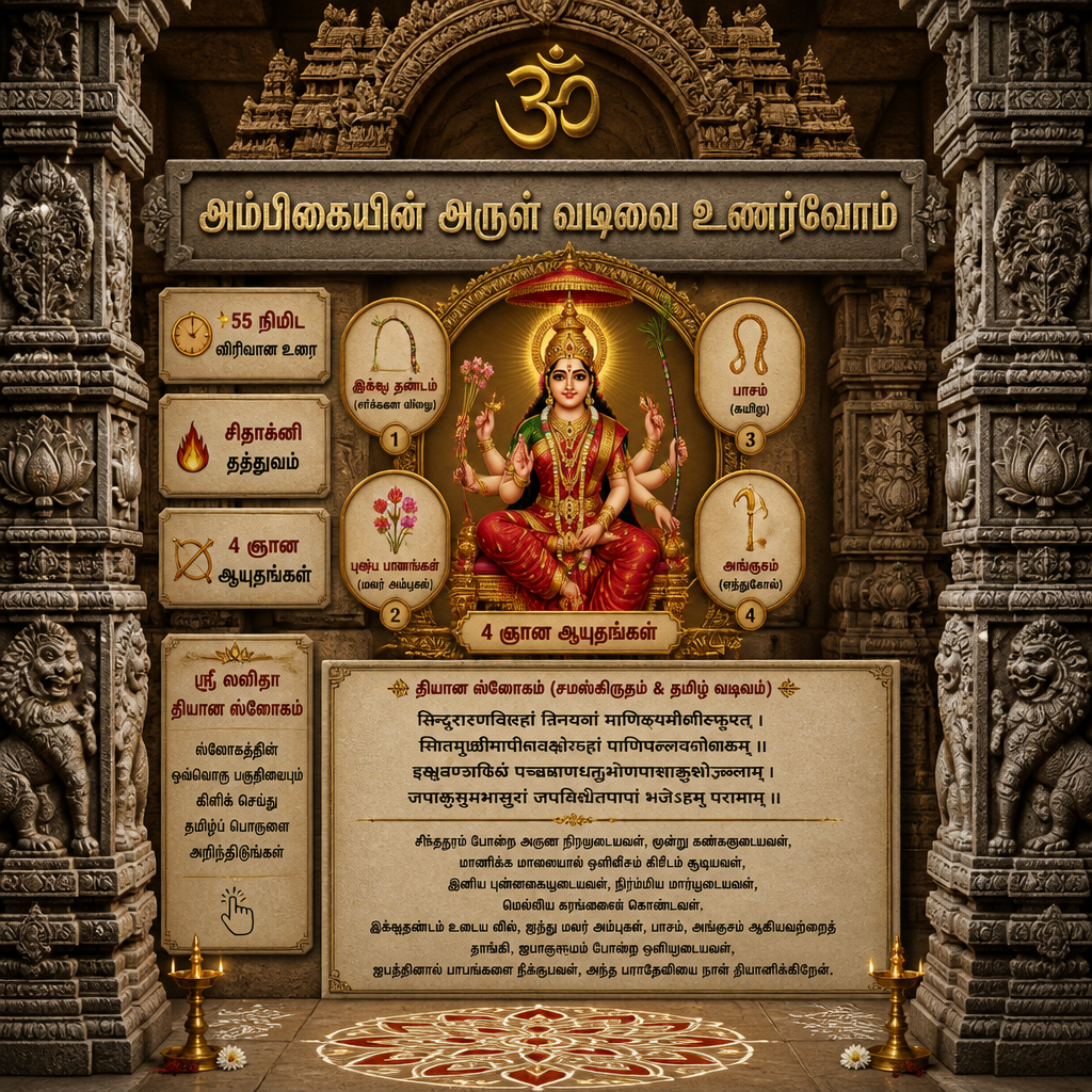 ஸ்ரீ லலிதா தியான ஸ்லோகம் 6 1